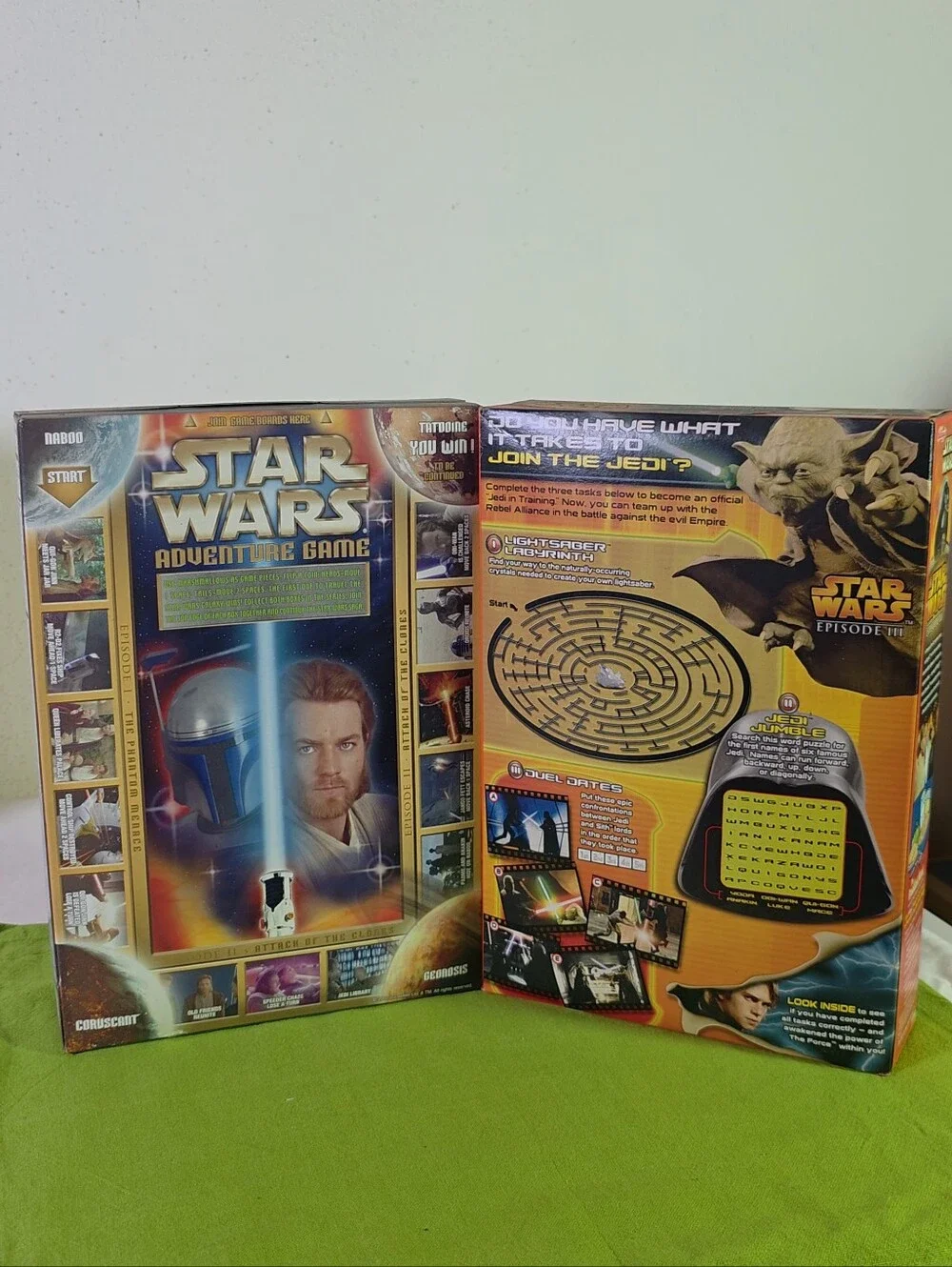 Star Wars boxes full